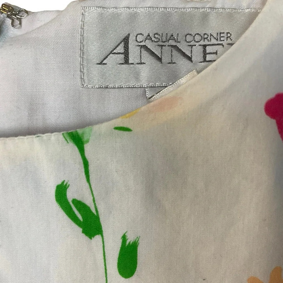 Casual Corner Floral Sleeveless Dress - Picture 3 of 8